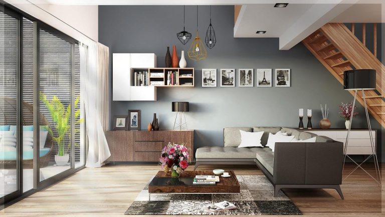 Home Akoestisch wandpaneel als decoratie tegen geluidsoverlast in moderne woonkamer